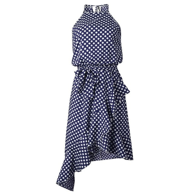 Dot Print Dress
