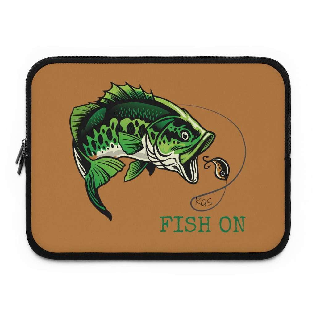 Fish On Laptop Case