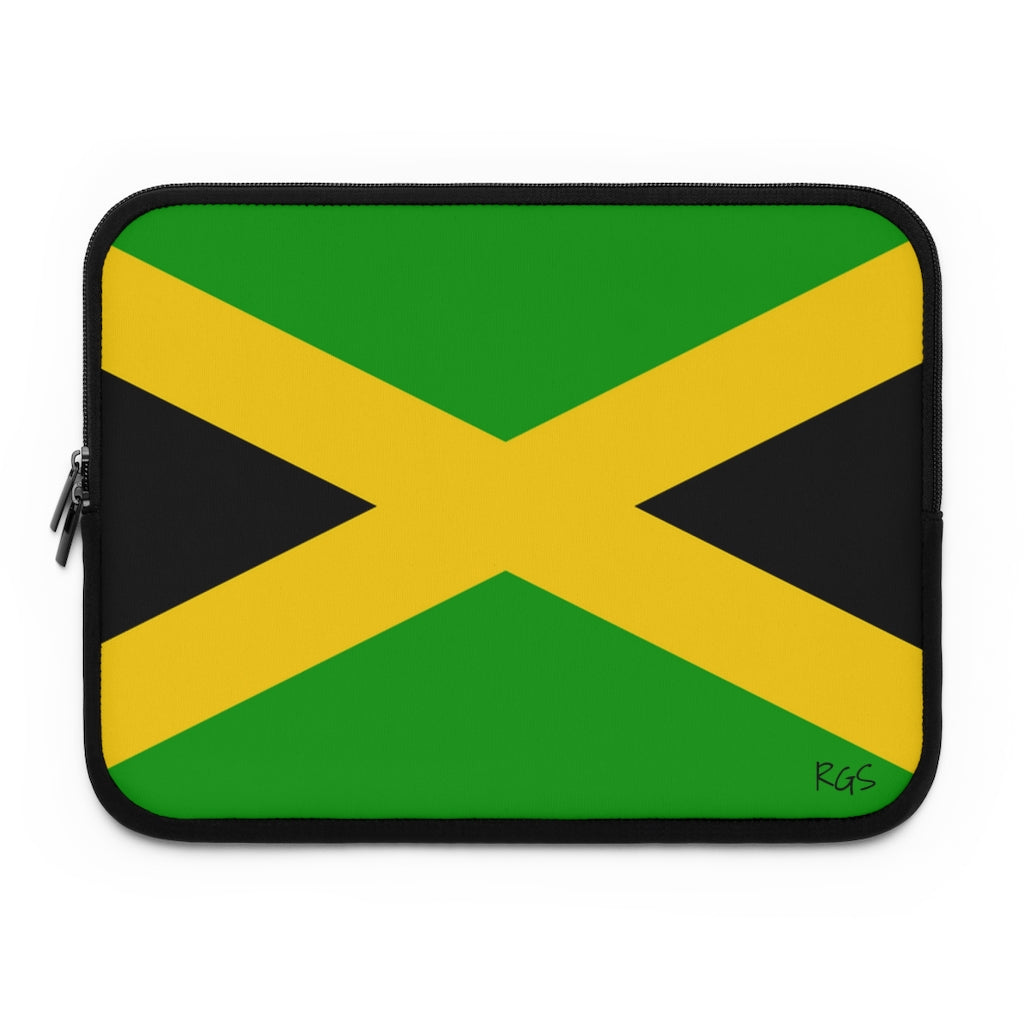 Jamaican Flag Laptop Cover