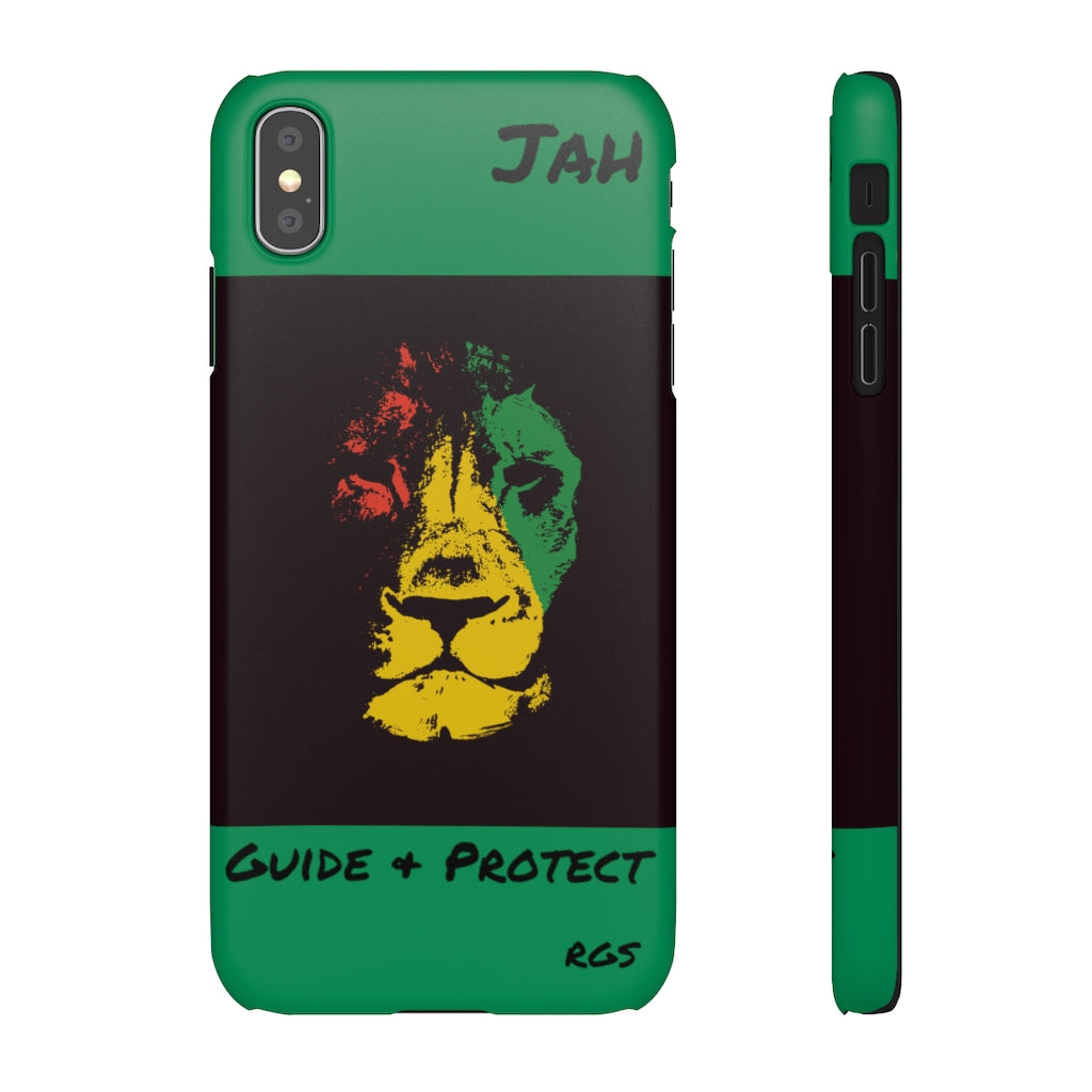 Guide & Protect Green Snap Cases