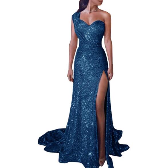 Golden Party Evening Dress