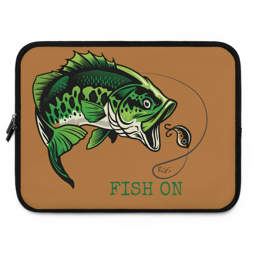 Fish On Laptop Case