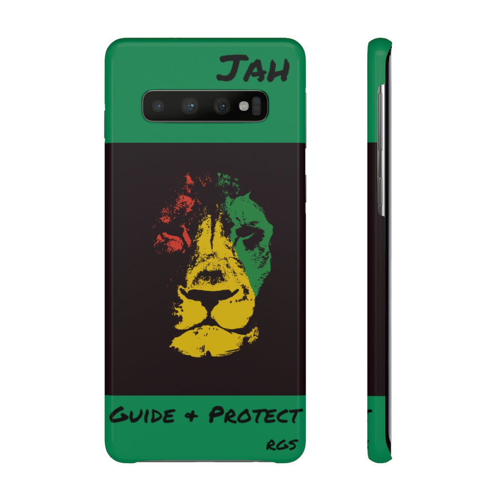 Guide & Protect Green Snap Cases