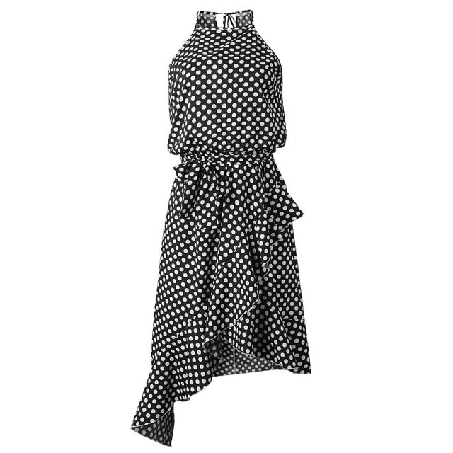 Dot Print Dress