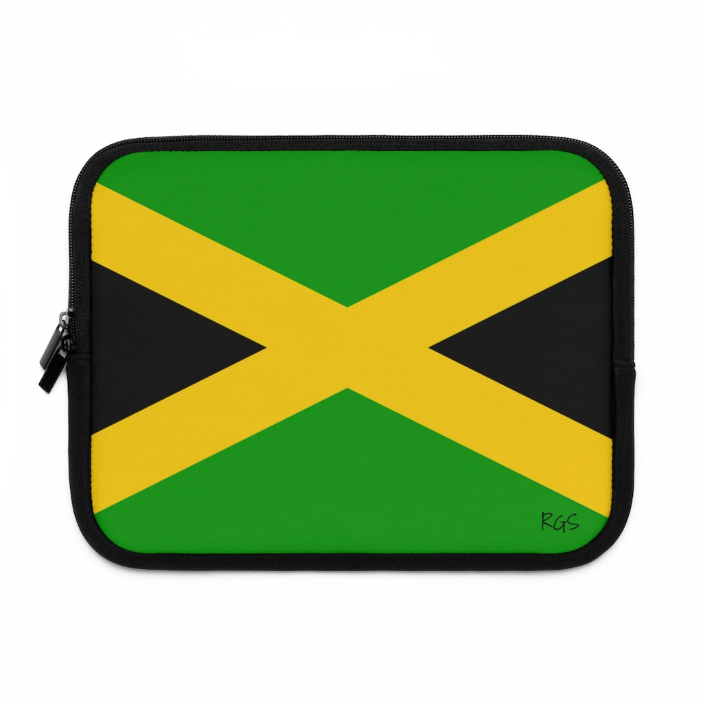 Jamaican Flag Laptop Cover