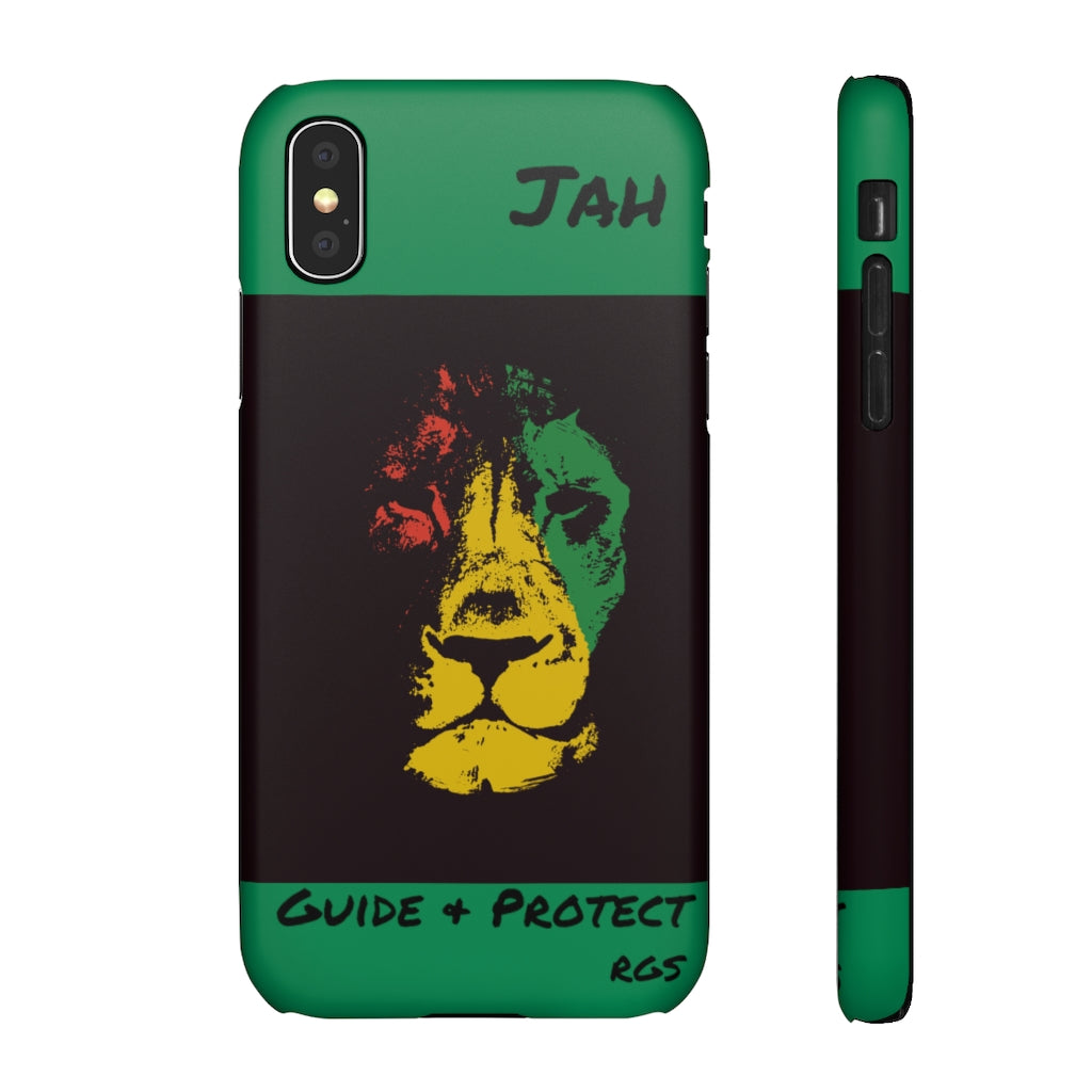 Guide & Protect Green Snap Cases