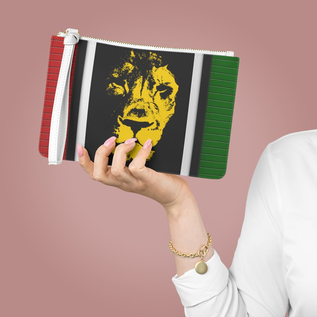 Shadow Rasta Clutch Bag