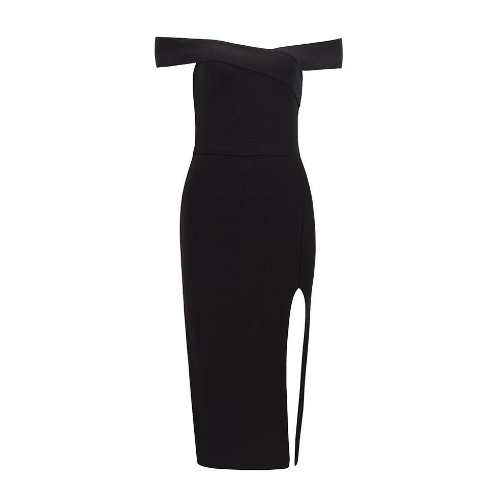Bandage Split Dress