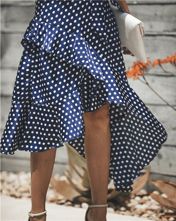Dot Print Dress