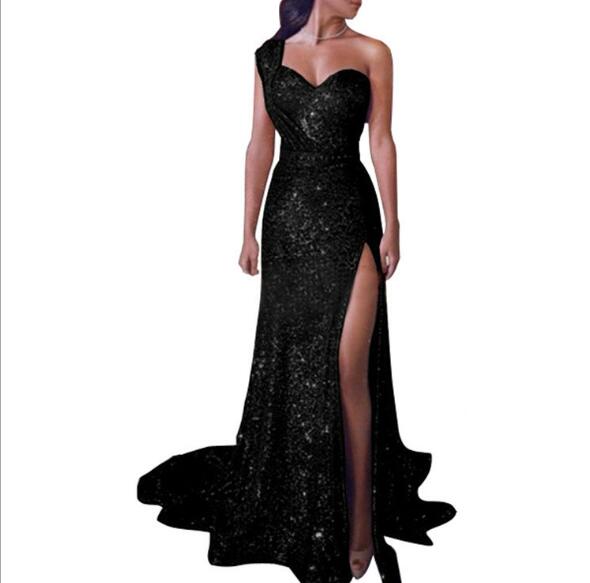 Golden Party Evening Dress