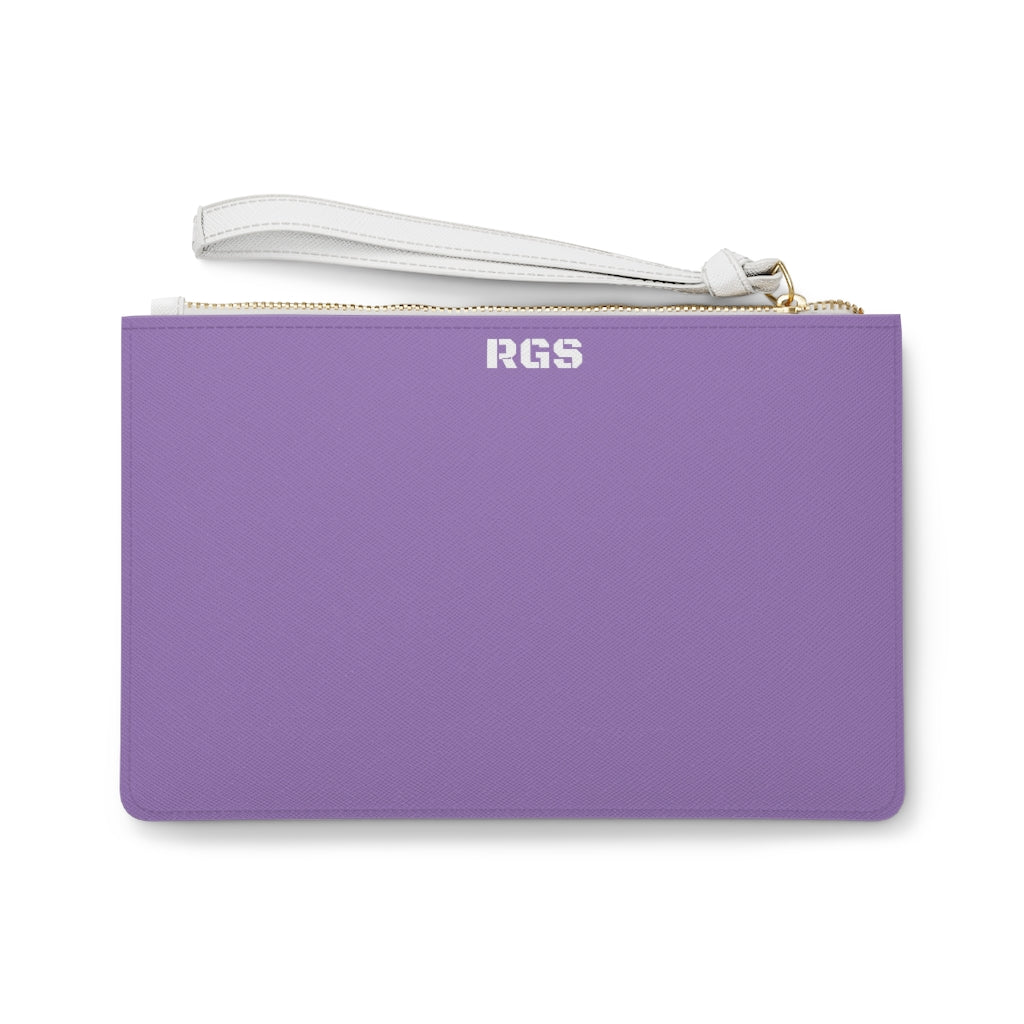 Darice White Flower Clutch Bag