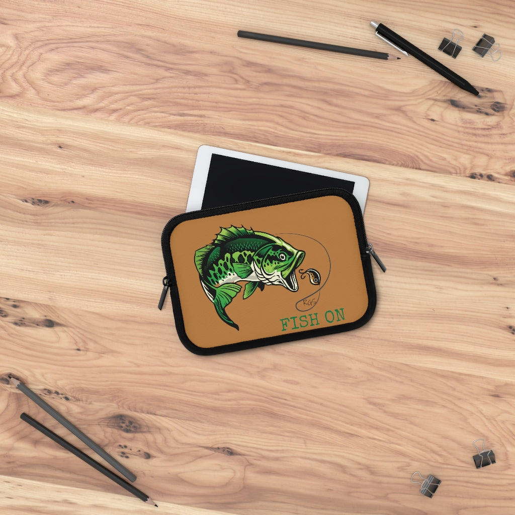 Fish On Laptop Case