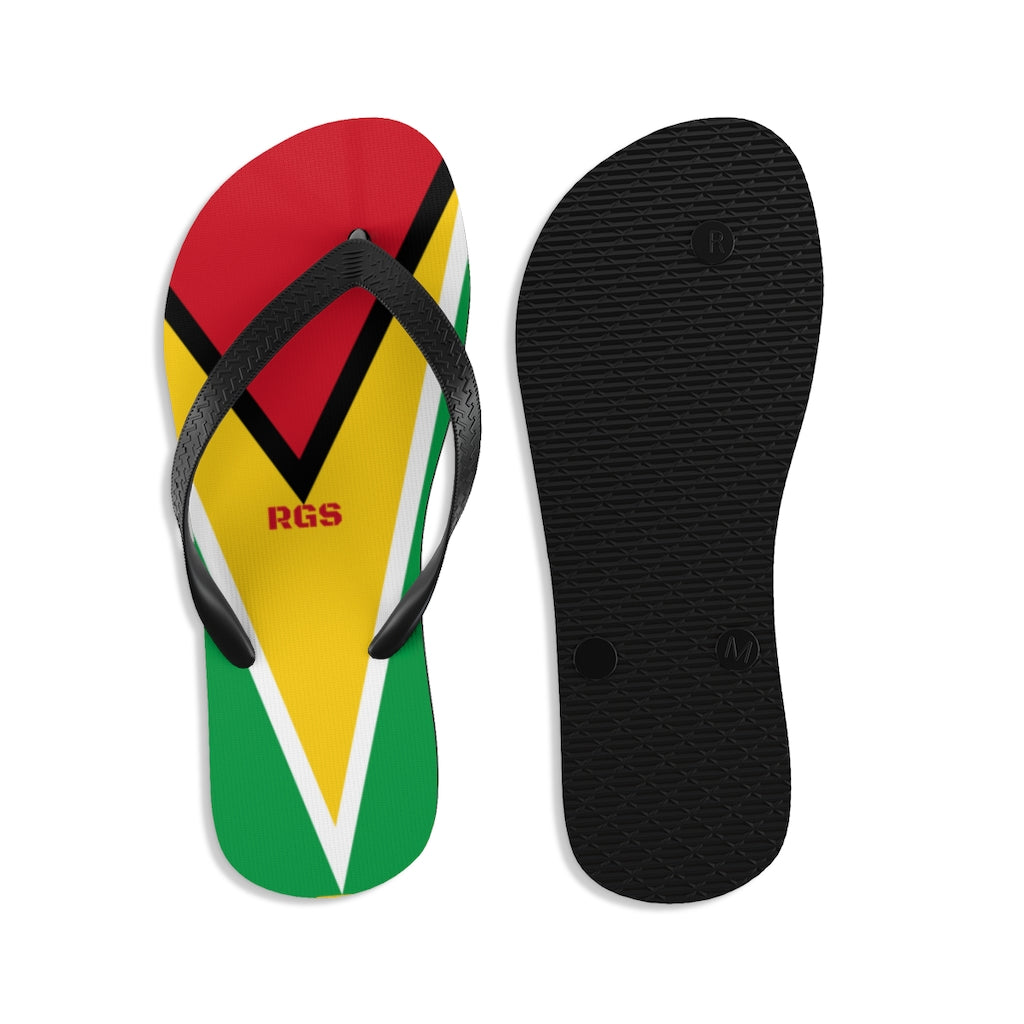 Guyana Flag Unisex Flip-Flops