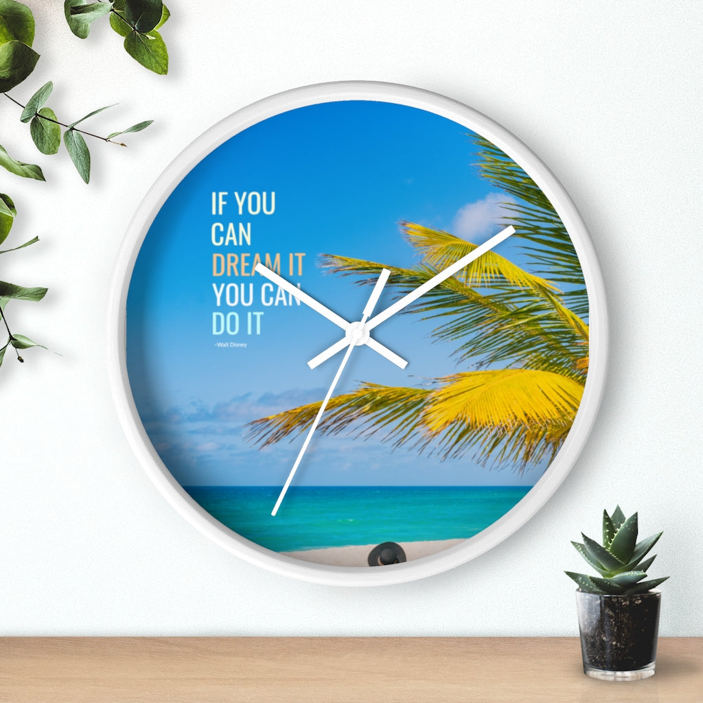 Dream it 10"Wall clock
