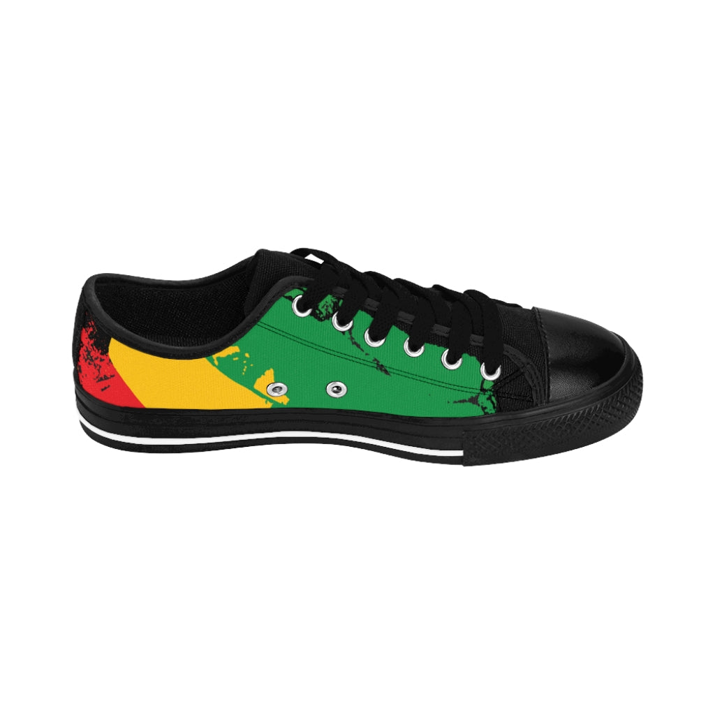 Crep Red Green Gold Women's Sneakers