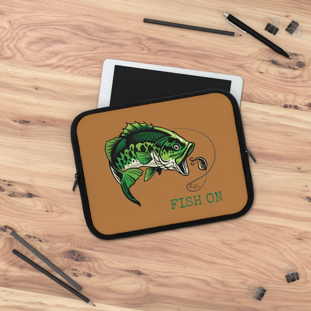 Fish On Laptop Case