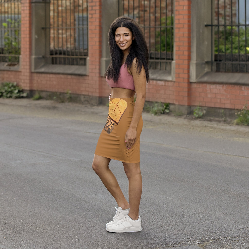 Love Brown Mini Skirt