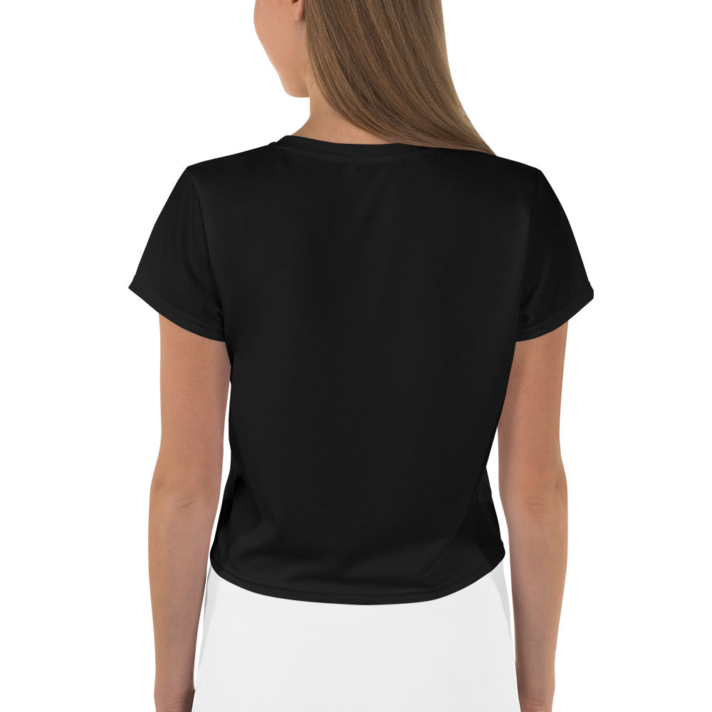 Empress Print Crop Tee