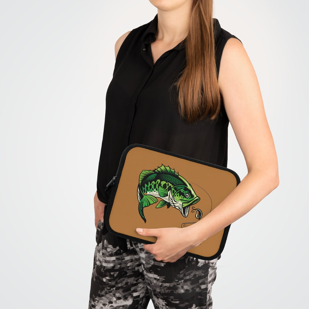 Fish On Laptop Case