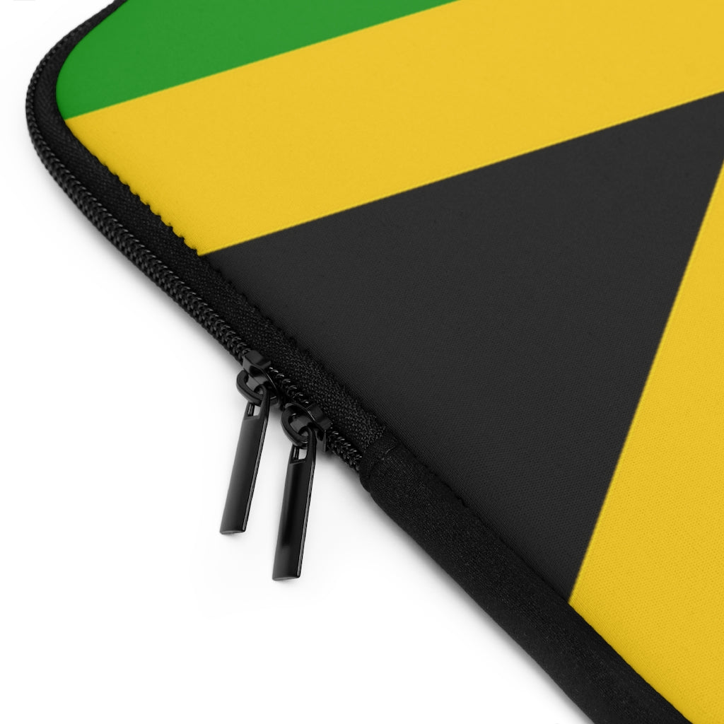 Jamaican Flag Laptop Cover