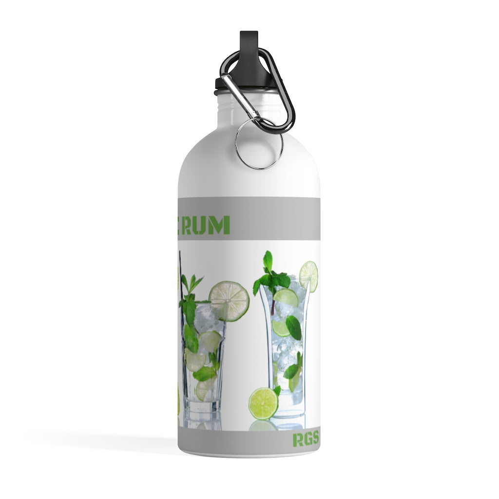 White Rum Stainless Steel Water Bottle