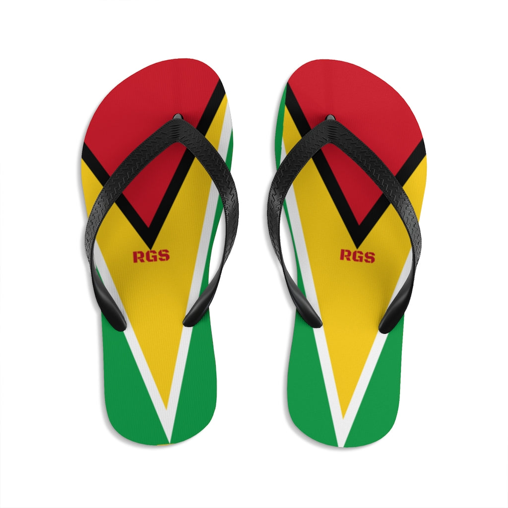 Guyana Flag Unisex Flip-Flops