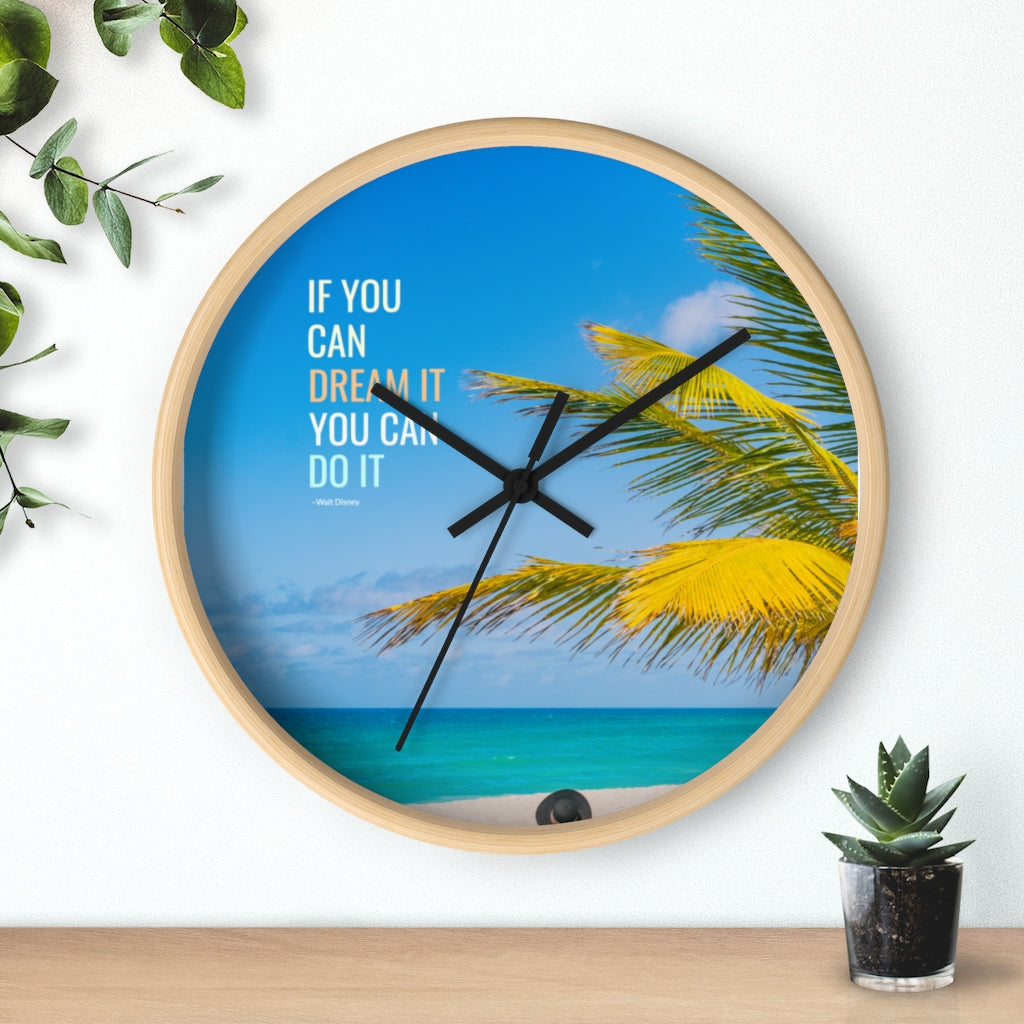 Dream it 10"Wall clock