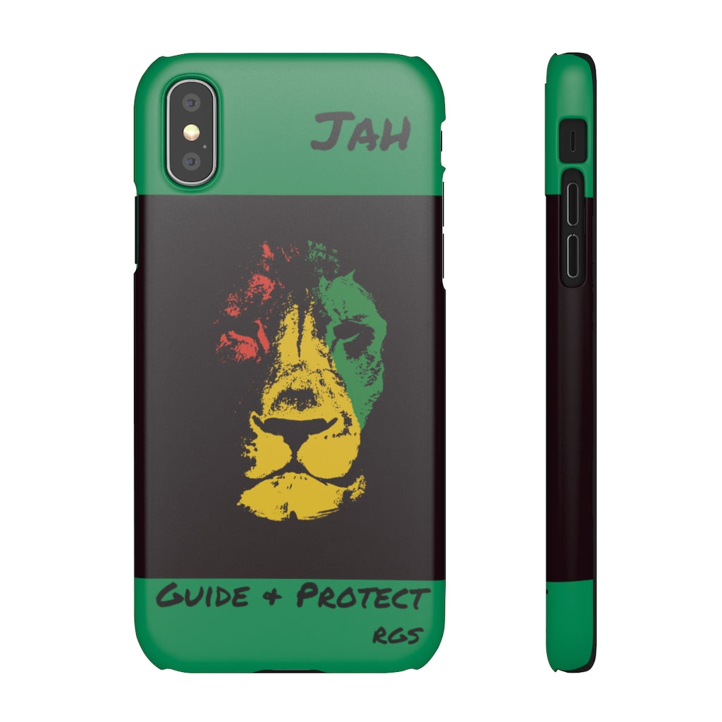Guide & Protect Green Snap Cases