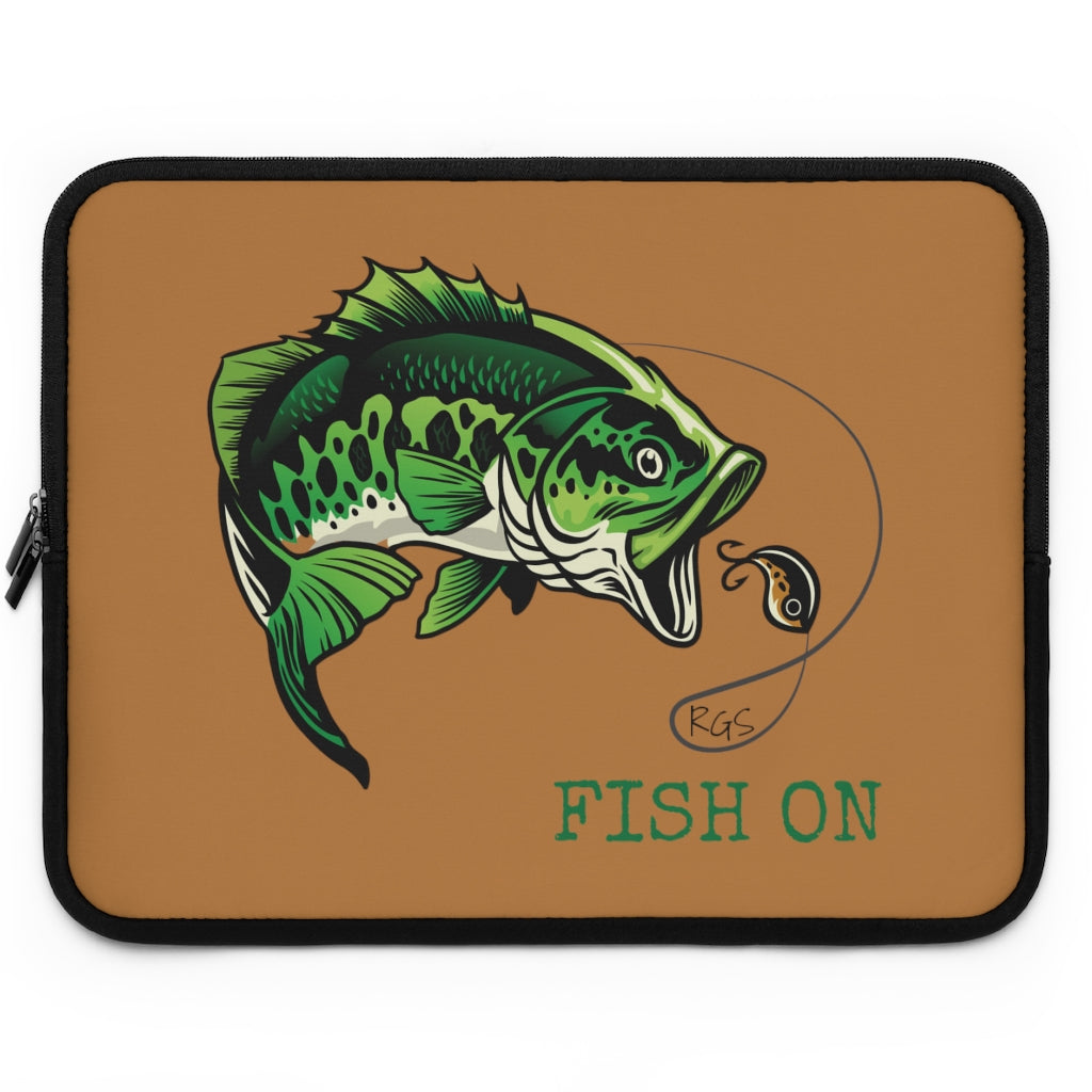 Fish On Laptop Case