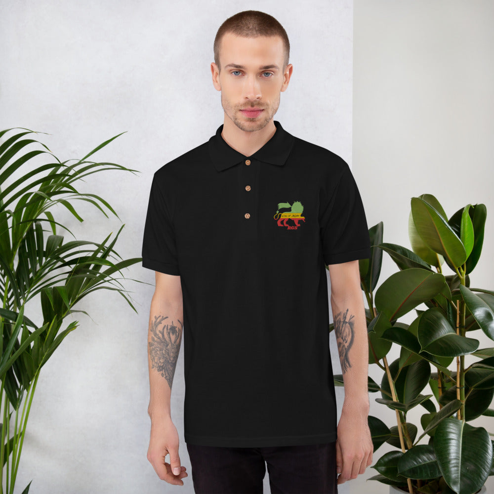 Yiba Embroidered Polo Shirt
