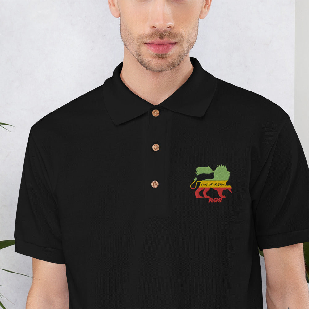 Yiba Embroidered Polo Shirt