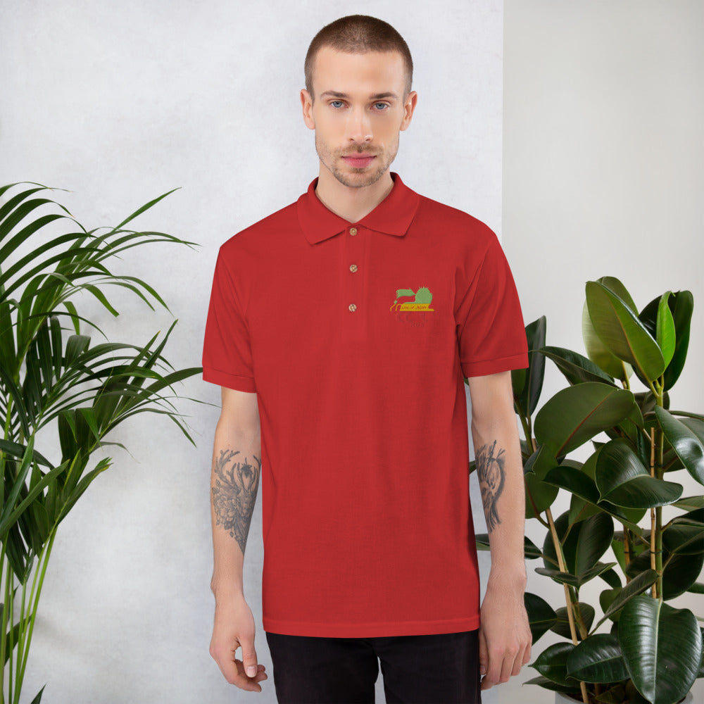Yiba Embroidered Polo Shirt