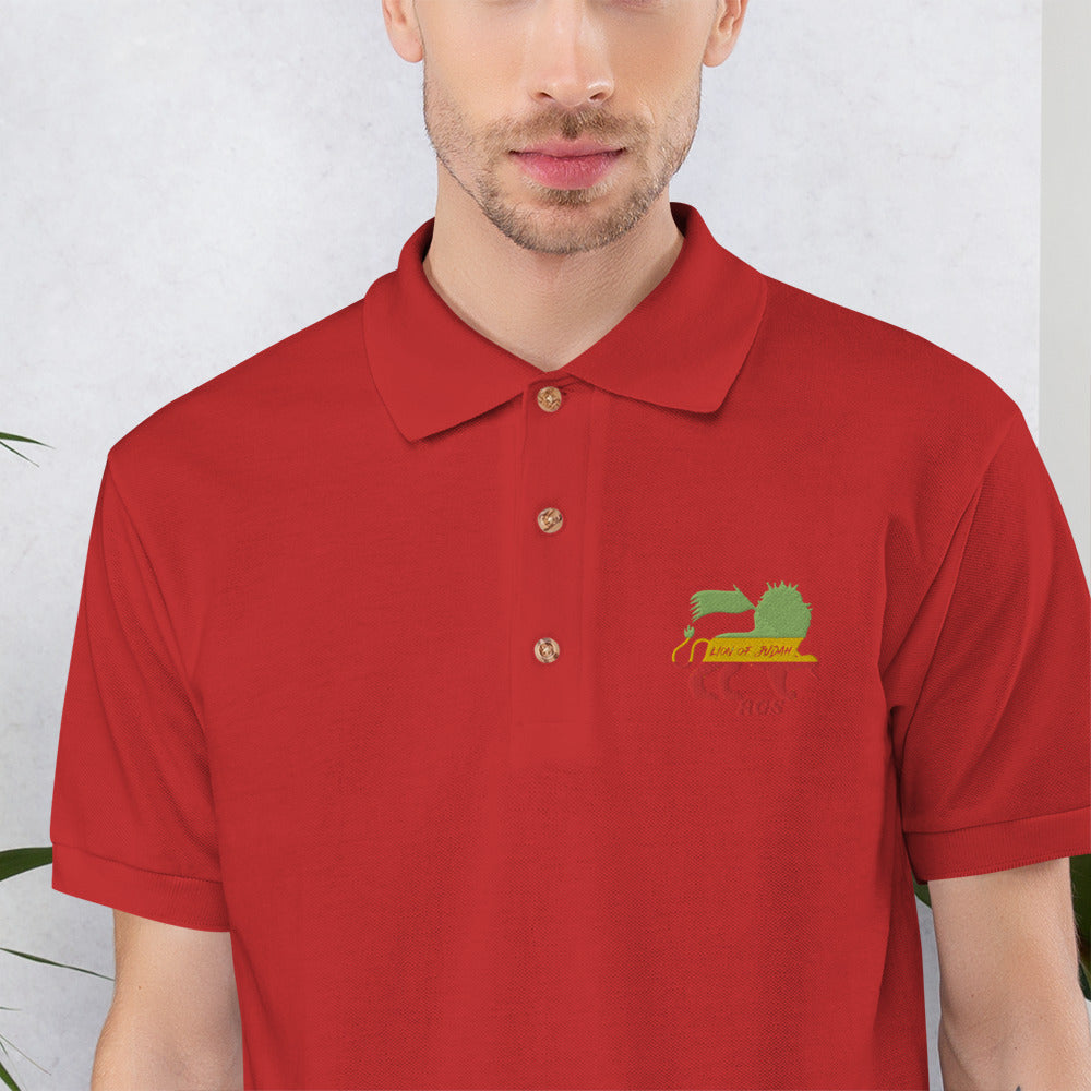 Yiba Embroidered Polo Shirt