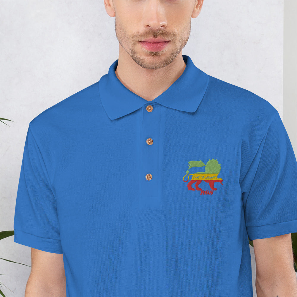 Yiba Embroidered Polo Shirt