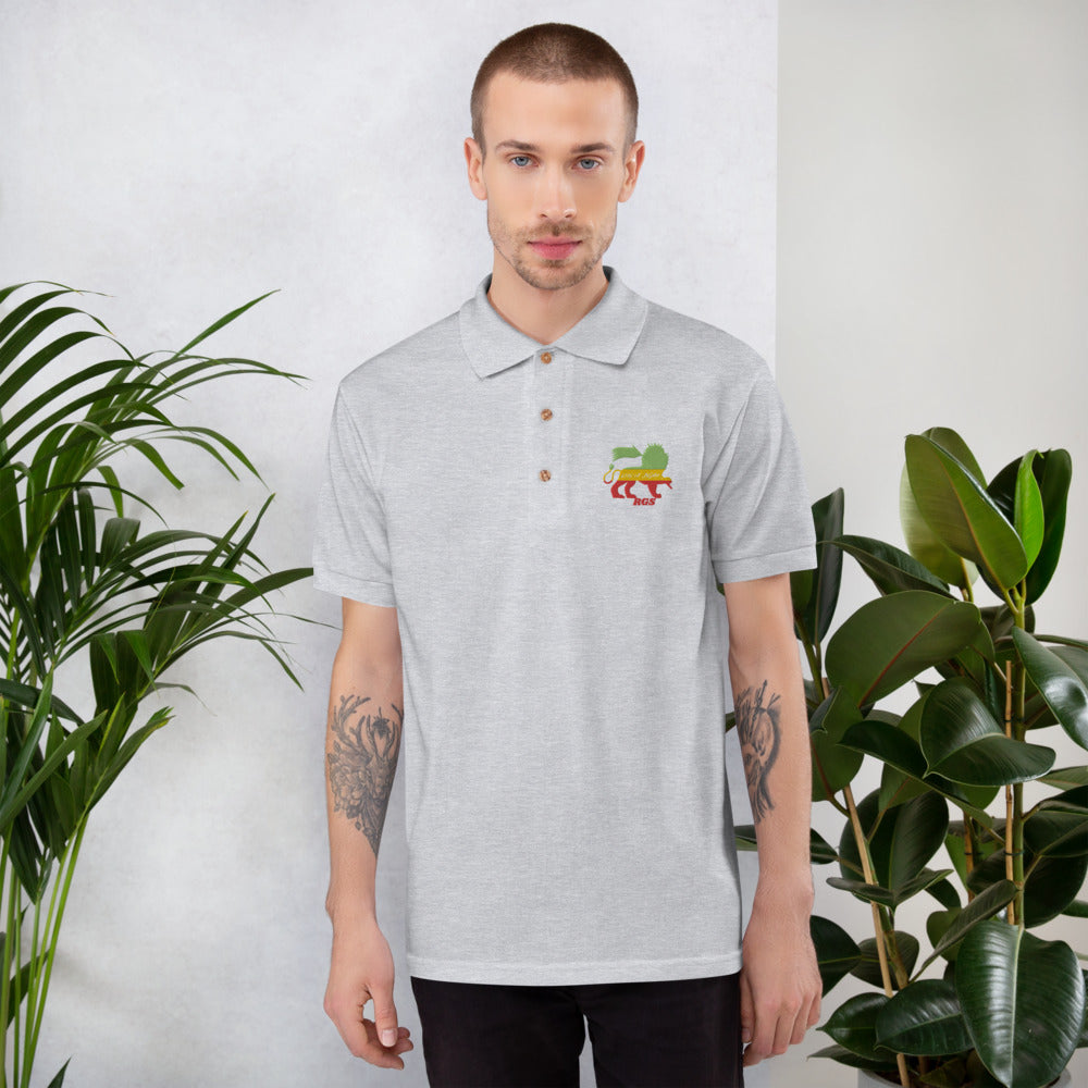Yiba Embroidered Polo Shirt