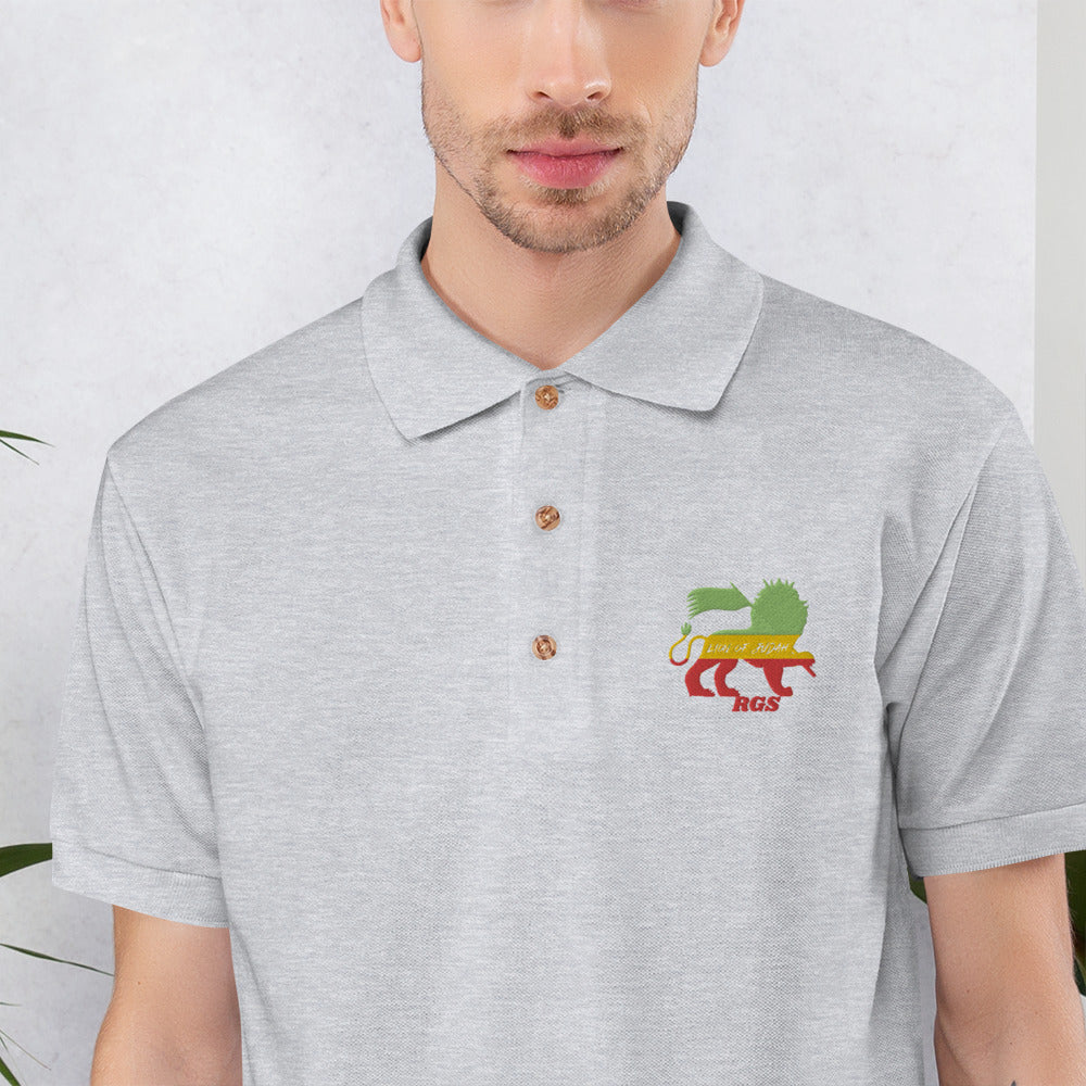 Yiba Embroidered Polo Shirt