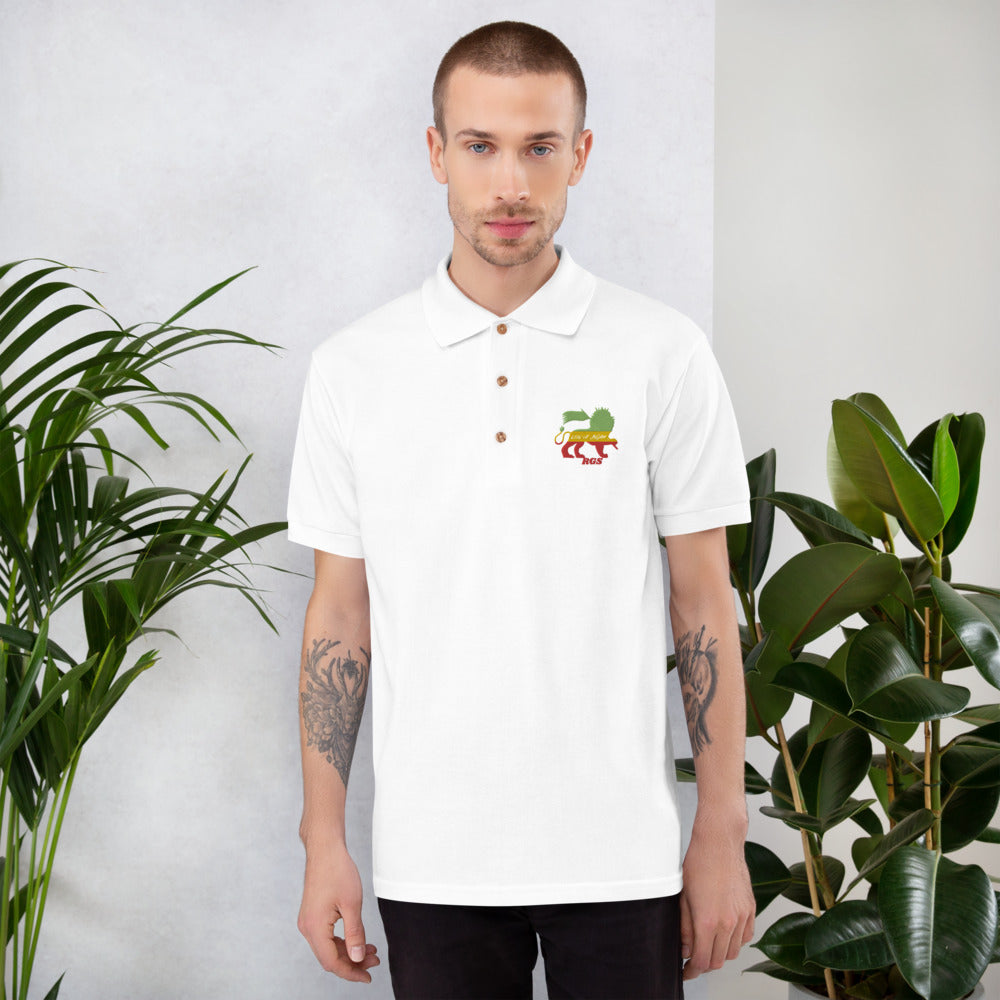Yiba Embroidered Polo Shirt