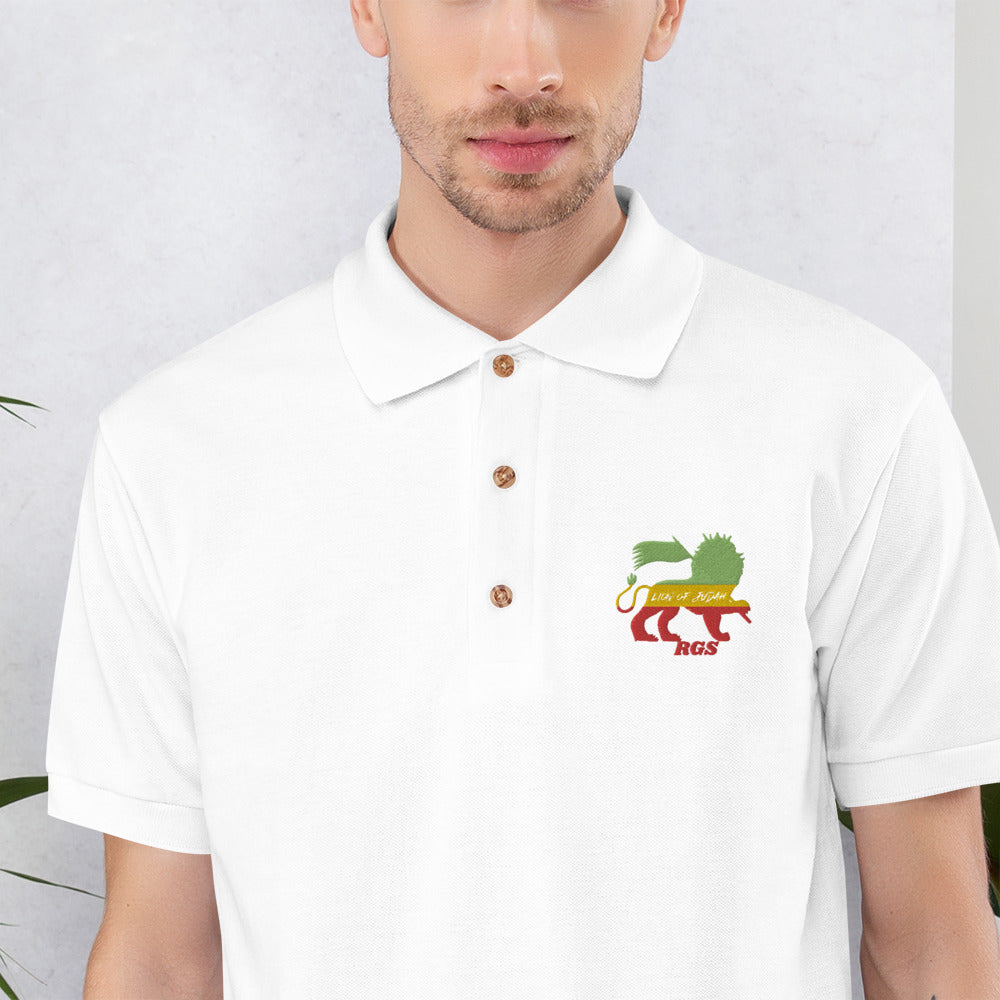 Yiba Embroidered Polo Shirt
