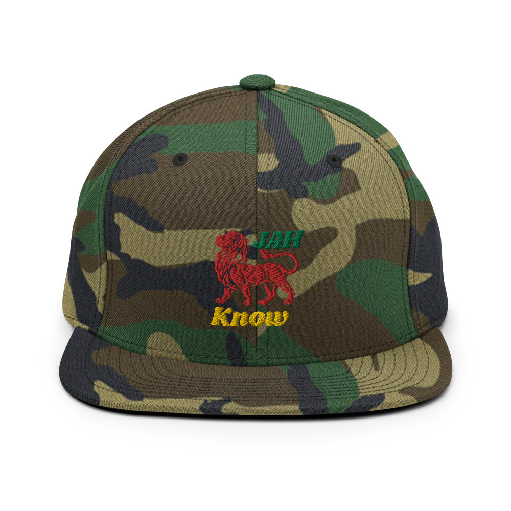 Jah Know Snapback Hat