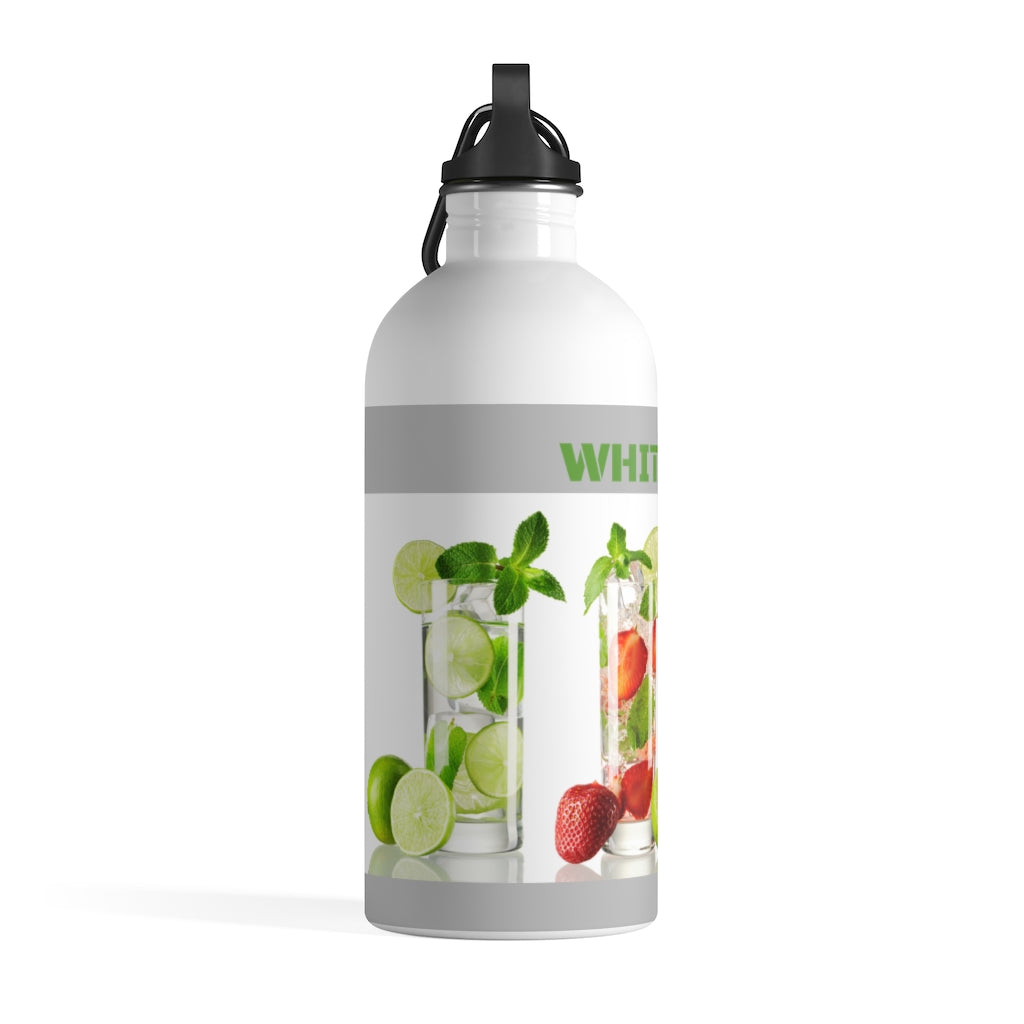 White Rum Stainless Steel Water Bottle