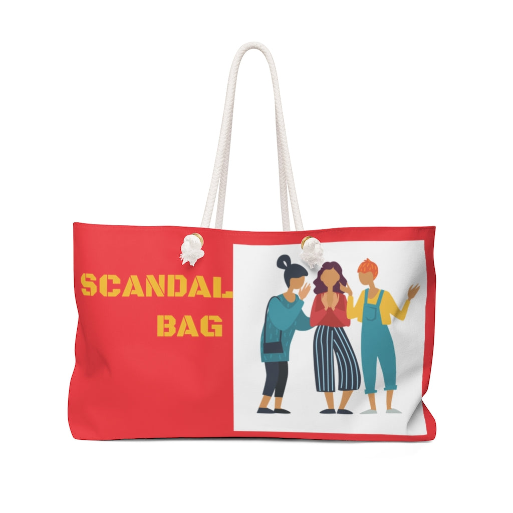 Scandal Red  Weekender Bag