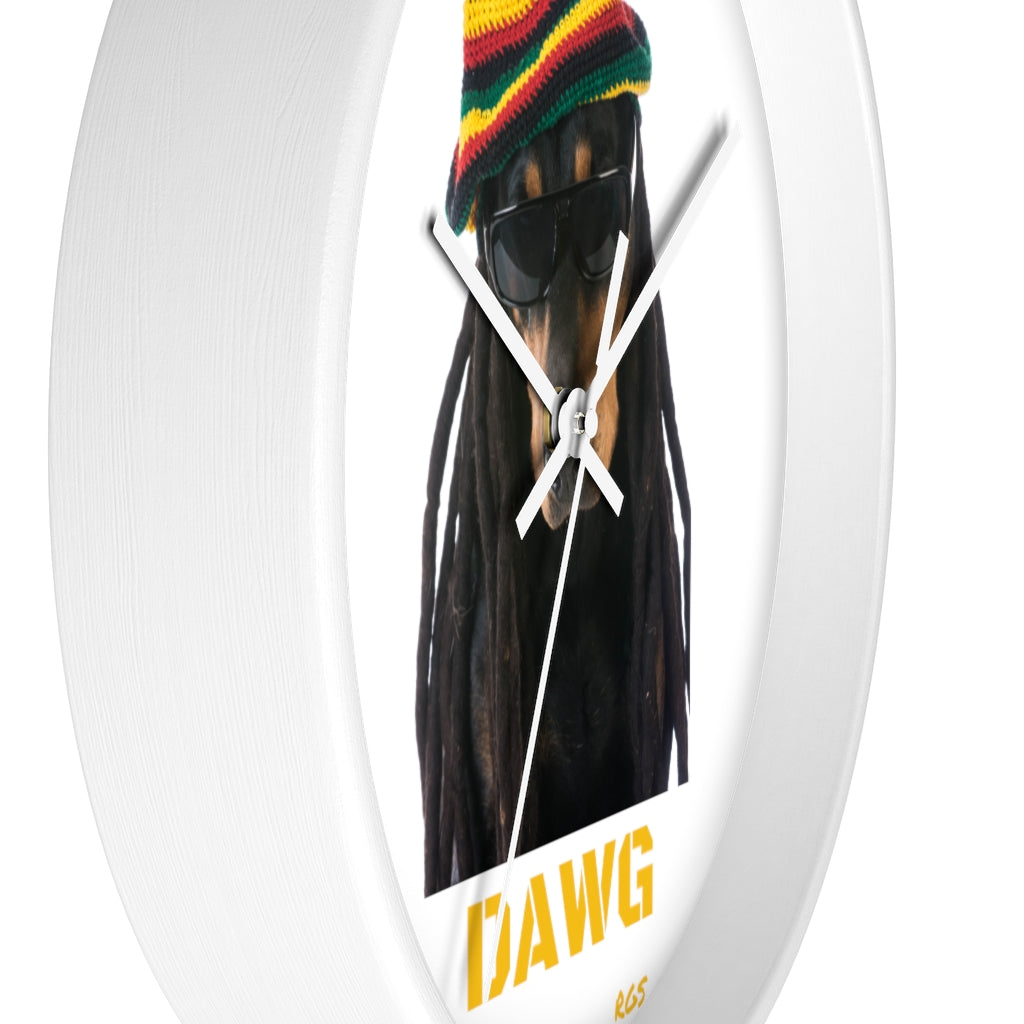 Security Watch Dawg Wall clock
