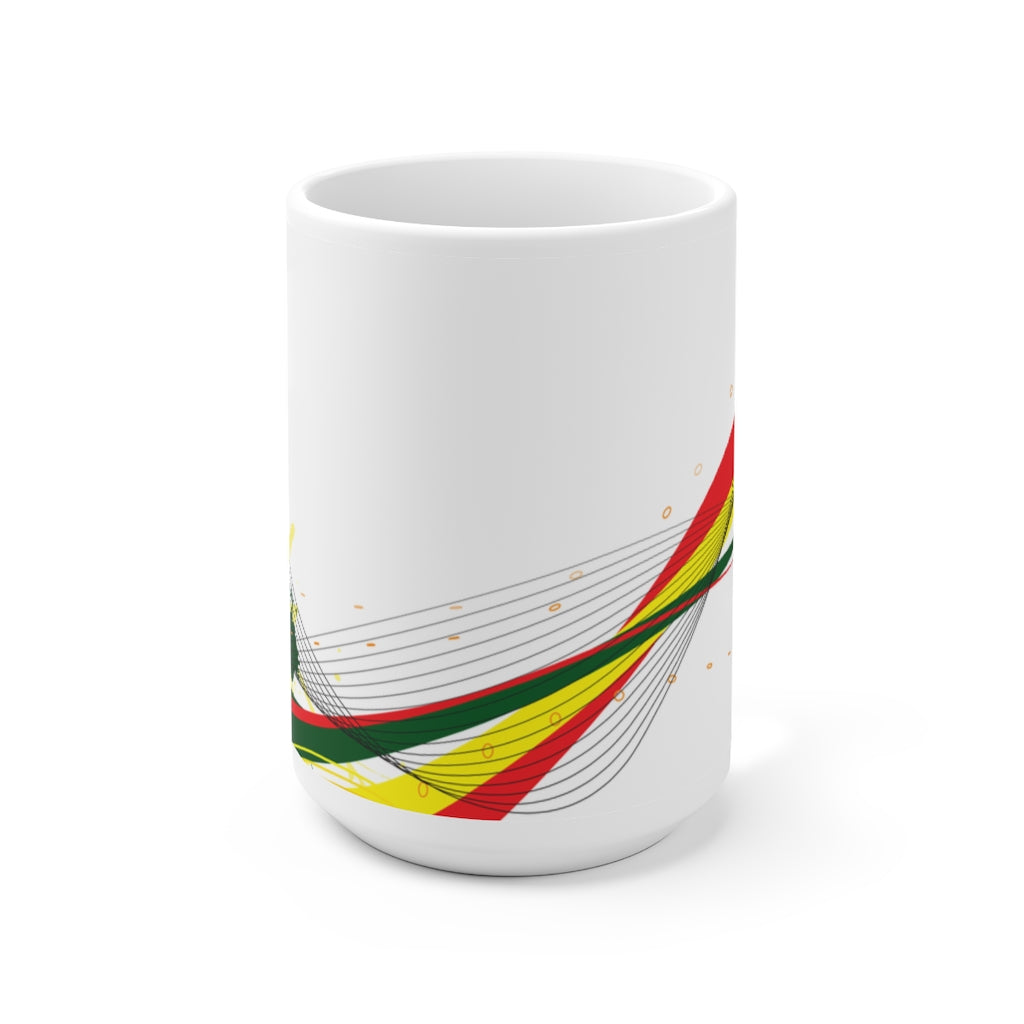 Notes Ceramic Mug 15oz