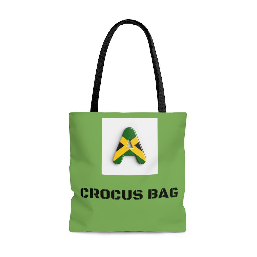 Crocus Lime Tote Bag