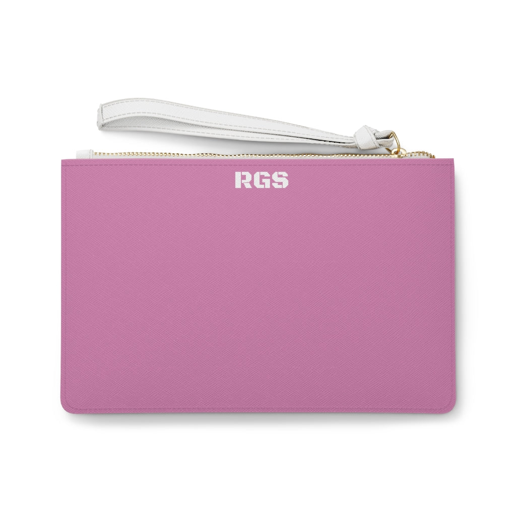 Mauve Tea Rose Clutch Bag