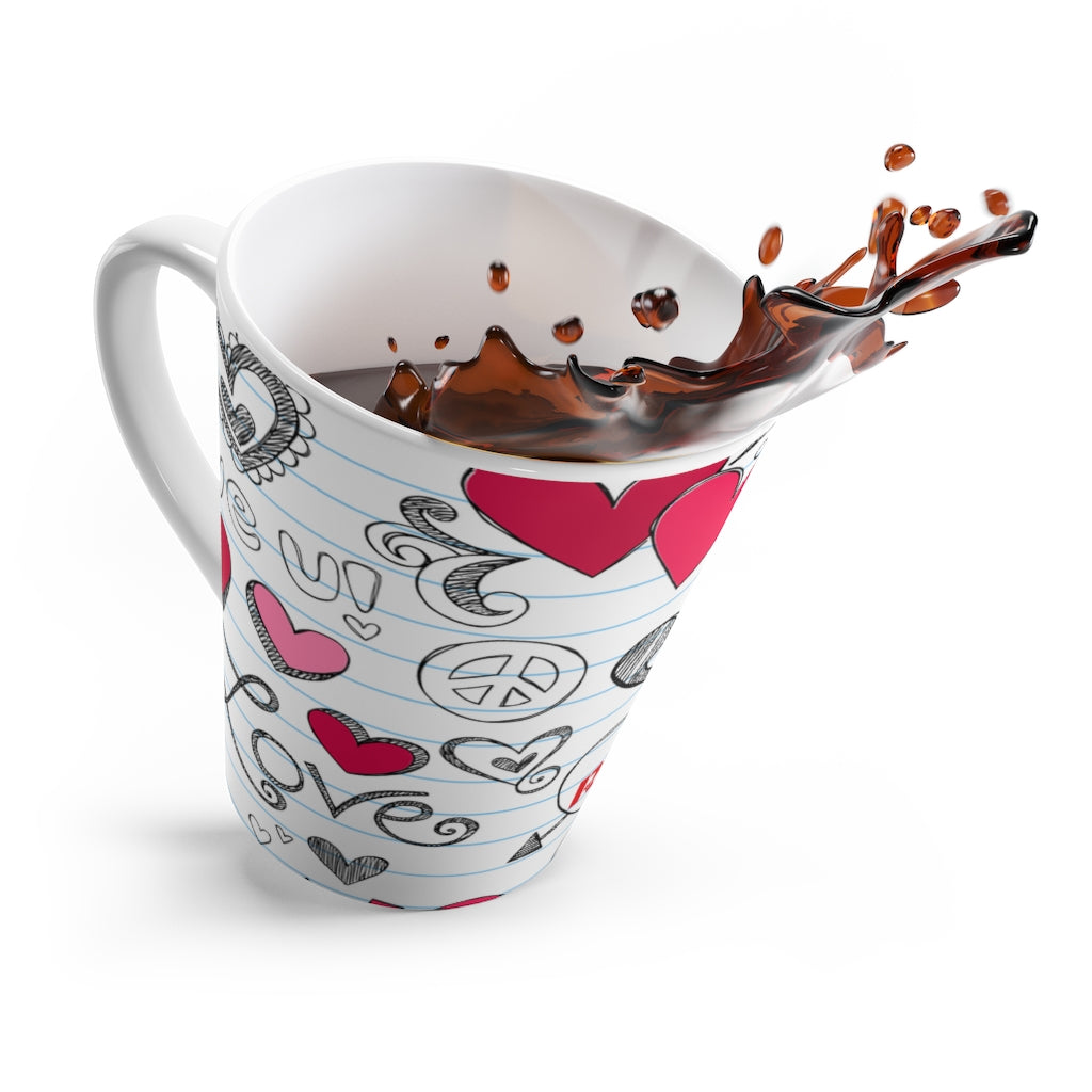 Kisses Latte Mug