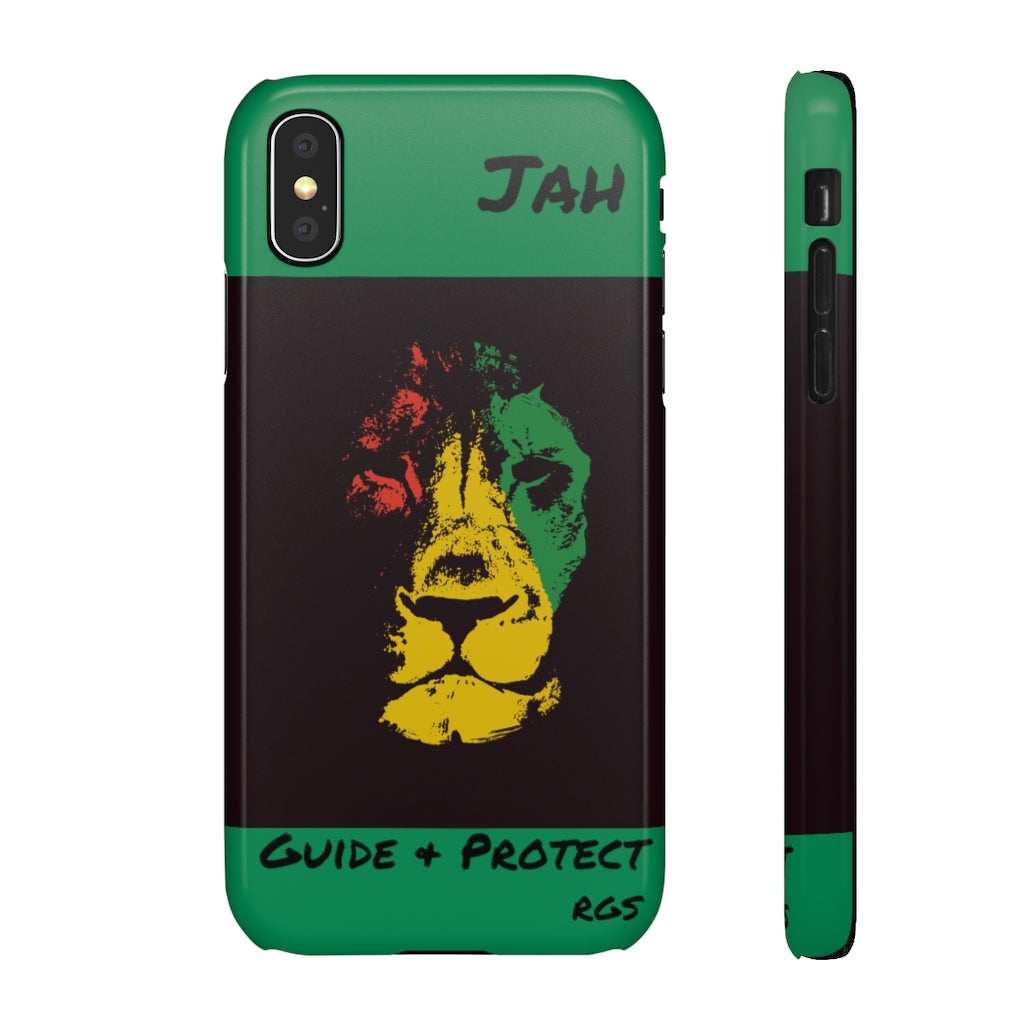 Guide & Protect Green Snap Cases