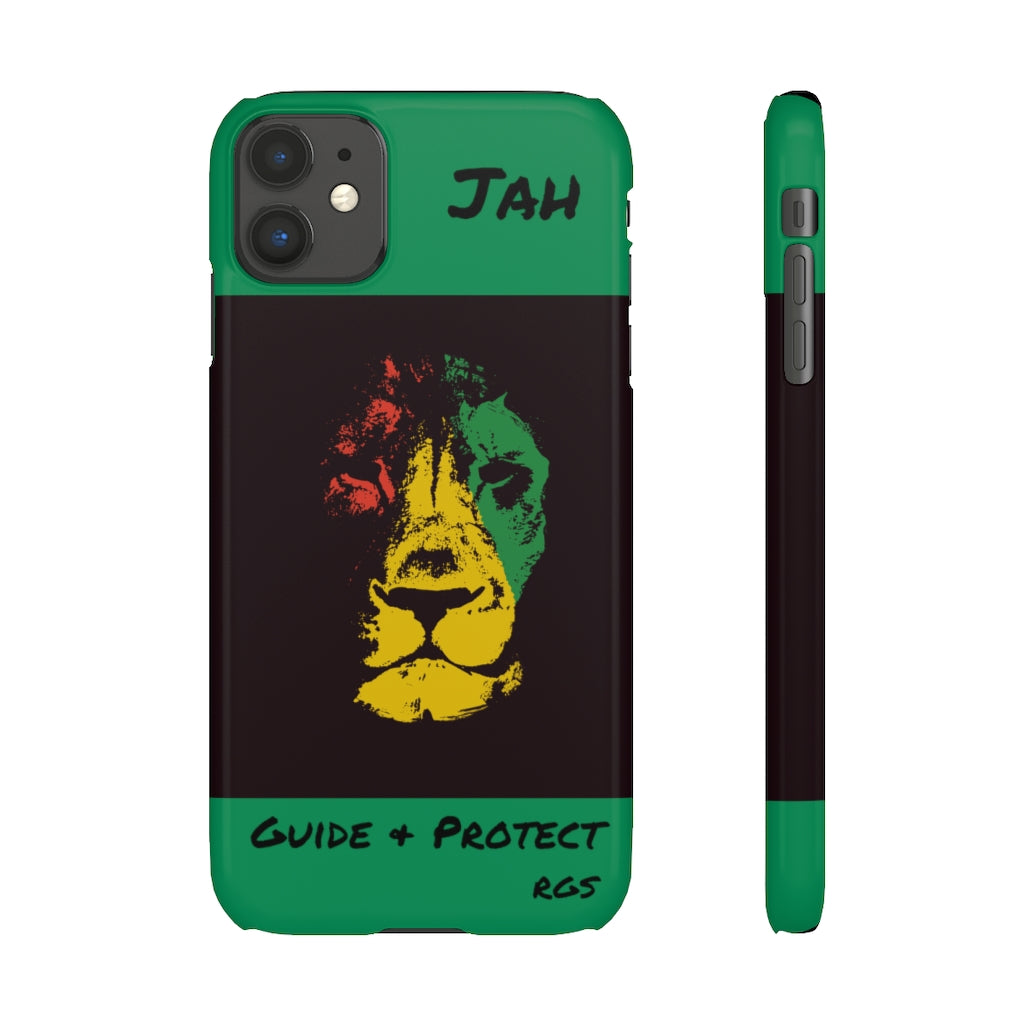 Guide & Protect Green Snap Cases