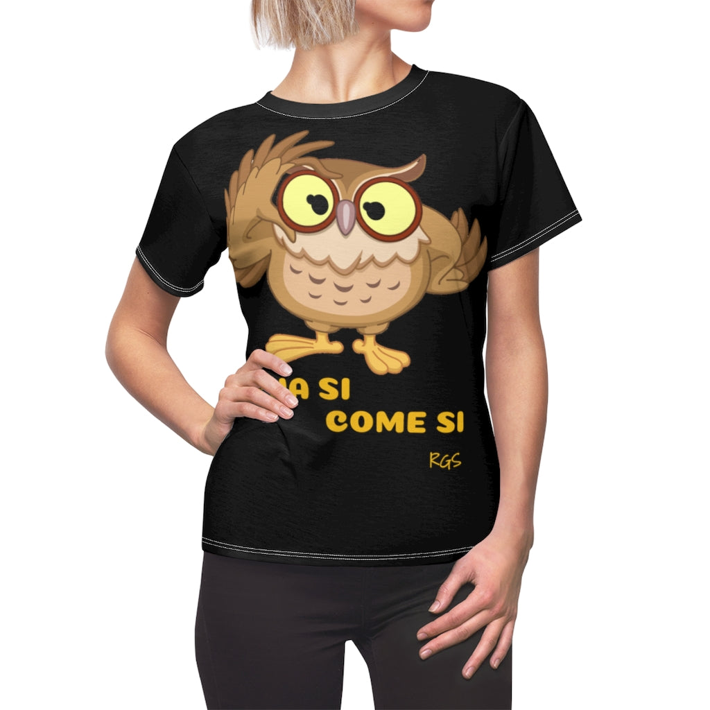 Women's AOP Cut & Sew Tee