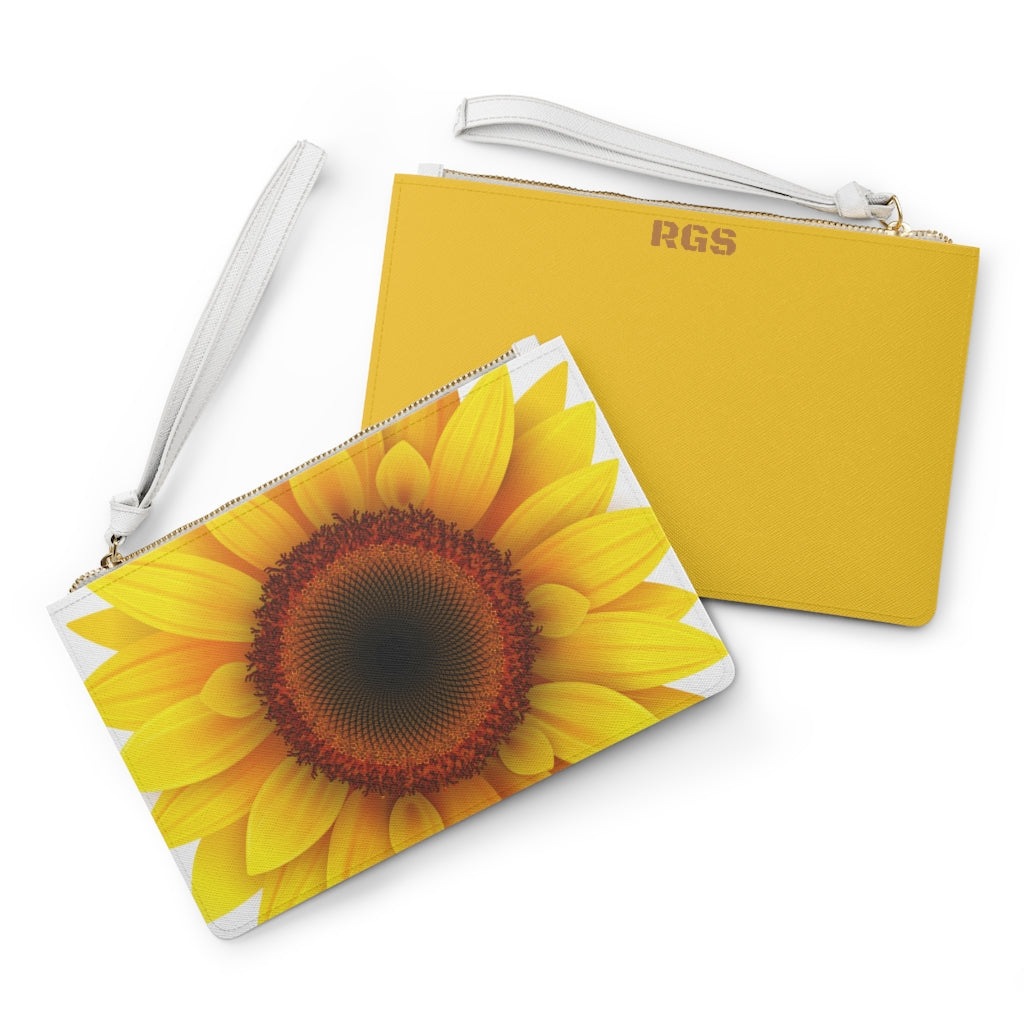 Sunflower clutch Bag